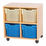 Smart Storage 4 Extra Deep Tray Double Unit