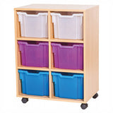Smart Storage 6 Extra Deep Tray Double Unit