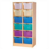 Smart Storage 12 Extra Deep Tray Double Unit