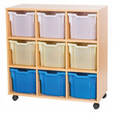 Smart Storage 9 Extra Deep Tray Triple Unit