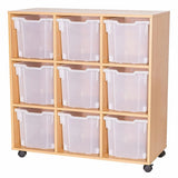 Smart Storage 9 Jumbo Tray Triple Unit