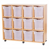 Smart Storage 12 Jumbo Tray Quad Unit