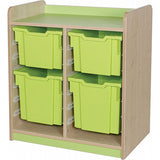 KubbyClass® - 2 Extra Deep & 2 Jumbo Tray Double Unit