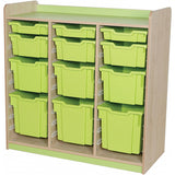KubbyClass® - 3 Shallow, 3 Deep, 3 Extra Deep & 3 Jumbo Tray Triple Unit