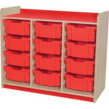 KubbyClass® - 12 Deep Tray Triple Unit