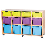 Smart Storage 12 Combination Tray Quad Unit