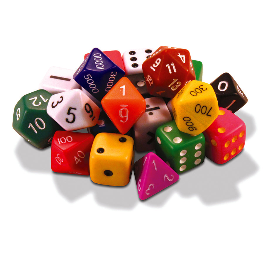 Invicta Polyhedra Dice Set (162pk) – Invicta Education