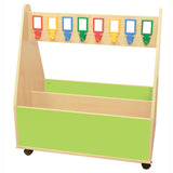 Kubbyclass Mobile Cloakroom Trolley with 16x Picture Hooks