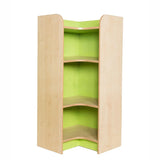 KubbyClass® Internal Corner Library Bookcase (6 Heights)