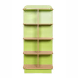 KubbyClass® D-End Cap Library Bookcase (6 Heights)