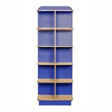 KubbyClass® D-End Cap Library Bookcase (6 Heights)