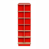 KubbyClass® D-End Cap Library Bookcase (6 Heights)
