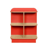 KubbyClass® D-End Cap Library Bookcase (6 Heights)