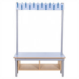 KubbyClass® Double Sided Coat Tidy Cloakroom Bench 3