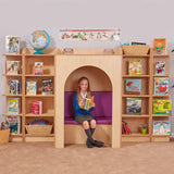 Kubbyclass Slimline Library Bookcase (6 Heights)