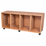 Smart Storage Quad Empty Tray Units - Mobile
