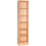 Smart Storage Britannia High Narrow Bookcase H1800mm
