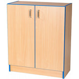 Smart Storage Folio 750mm Wide Library Flat Top Bookcase Cupboard