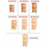 Smart Storage Single Mobile Open Shelf  W356mm Units 7 Heights