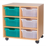 Smart Storage 6 Deep Tray Double Unit