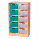 Smart Storage 10 Deep Tray Double Unit