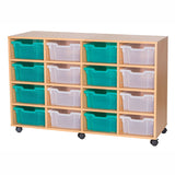 Smart Storage 16 Deep Tray Quad Unit