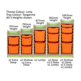 KubbyClass® - 4 Deep Tray Single Unit