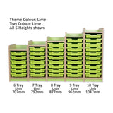 KubbyClass® - 9 Shallow Tray Single Unit