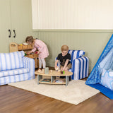 Willowbrook Coastal Kendal Loose Cover Chair and Sofa for Children DFEU230 Childrens Furniture Lifestyle Image 1