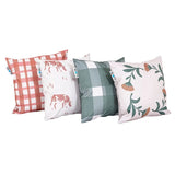 Willowbrook Farmhouse Scatter Cushions DFEU001 Pack of 4 showerproof polyester cushions