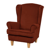 Willowbrook Keats Wingback Chair for Children Maroon DFEU061 Sofa Seating