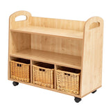 Willowbrook Medium Raleigh Unit with Baskets DFEC026B Childrens Furniture