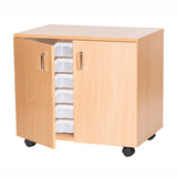 Smart Storage 12 Shallow Tray Double Unit