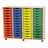 Smart Storage 48 Shallow Tray Quad Unit
