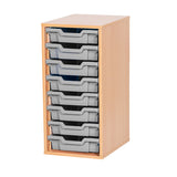 Smart Storage 8 Shallow Tray Single Unit