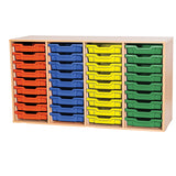 SMART STORAGE-36 SHALLOW TRAY QUAD STATIC UNIT