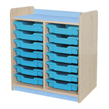 KubbyClass® - 14 Shallow Tray Double Unit