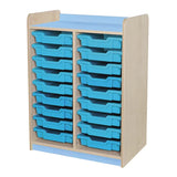 KubbyClass® - 18 Shallow Tray Double Unit