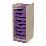 KubbyClass® - 8 Shallow Tray Single Unit