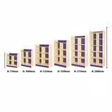 Kubbyclass® Double Column Storage Cubes (6 Heights)