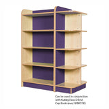 KubbyClass® Double-Sided Library Bookcase (6 Heights)