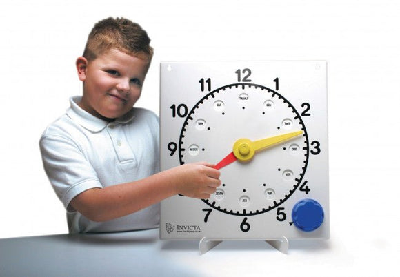 Invicta Teaching Clock - Dutch